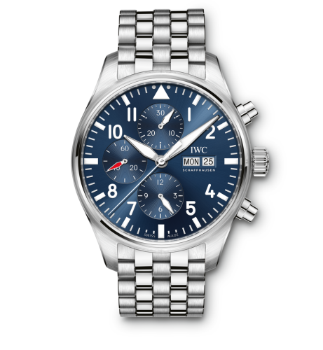 IWC IW3777-17 : Pilot's Watch Chronograph Stainless Steel / Le Petit Prince / Bracelet