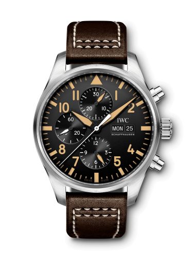 IWC IW3777-20 : Pilot's Watch Chronograph Stainless Steel / 20th Anniversary Watches of Switzerland