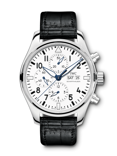 IWC IW3777-25 : Pilot's Watch Chronograph Edition 150 Years Stainless Steel / White