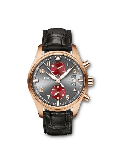 IWC IW3878-11 : Pilot's Watch Spitfire Chronograph Tribeca Film Festival 2014 Red Gold