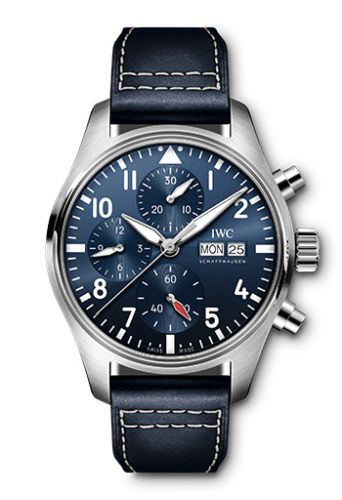 IWC IW3881-01 : Pilot's Watch Chronograph 41 Stainless Steel / Blue