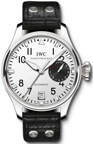 IWC IW5004-26 : Big Pilot Platinum / Silver / Tourneau