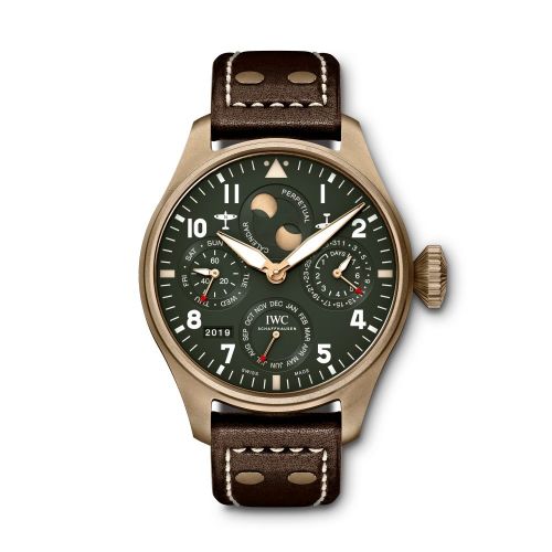 IWC IW5036-01 : Big Pilot's Watch Perpetual Calendar Spitfire Bronze / Green