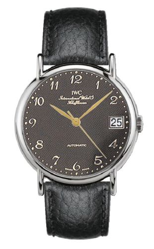 IWC IW3513-25 : Portofino Automatic Stainless Steel / Black - Breguet / Strap