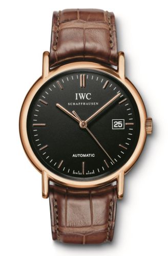 IWC IW3533-20 : Portofino Automatic / Rose Gold / Black / Strap