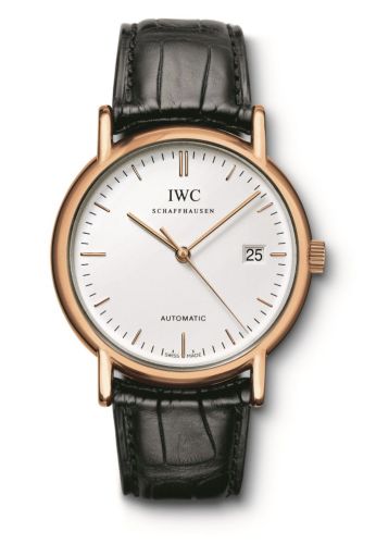 IWC IW3533-21 : Portofino Automatic / Rose Gold / White / Strap