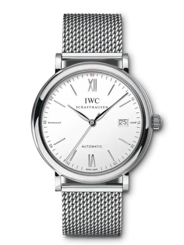 IWC IW3565-07 : Portofino Automatic Stainless Steel / Silver / Short Milanese