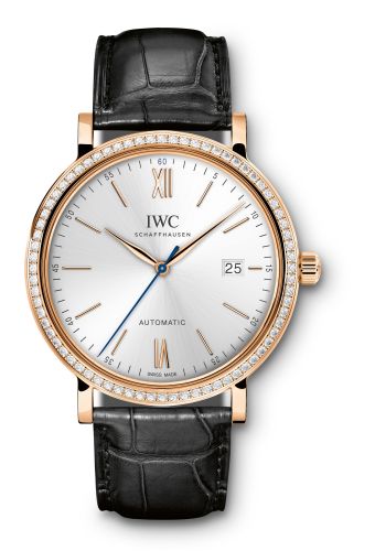 IWC IW3565-15 : Portofino Automatic Red Gold / Silver / Diamond