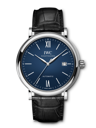 IWC IW3565-18 : Portofino Automatic 150 Years Stainless Steel / Blue