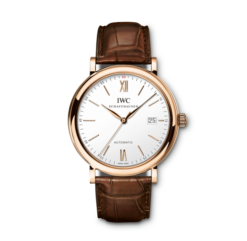 IWC IW3565-21 : Portofino Automatic Red Gold / Silver / Chinese New Year
