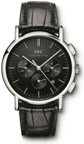 IWC IW3724-04 : Portofino Chronograph MecaQuartz Stainless Steel / Black