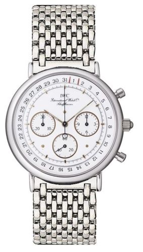 IWC IW3731-06 : Portofino Chronograph MecaQuartz Stainless Steel / White / Bracelet