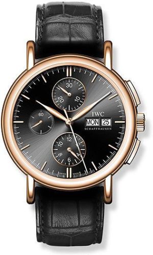 IWC IW3783-05 : Portofino Chronograph Rose Gold / Black