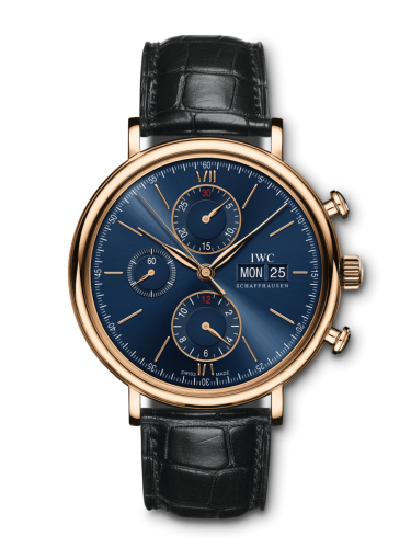 IWC IW3910-35 : Portofino Chronograph Red Gold / Blue