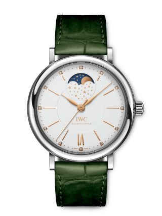 IWC IW4590-13 : Portofino Automatic Moon Phase 37 Stainless Steel / Silver