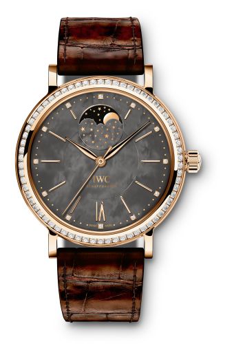 IWC IW4590-03 : Portofino Automatic Moon Phase 37 Red Gold  / Black MOP