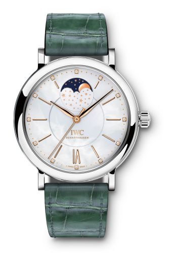 IWC IW4590-07 : Portofino Automatic Moon Phase 37 Stainless Steel / MOP