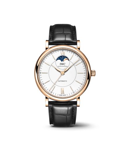 IWC IW4594-03 : Portofino Automatic Moonphase Red Gold / Silver