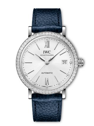 IWC IW6586-01 : Portofino Automatic 37 Stainless Steel - Diamond / Silver