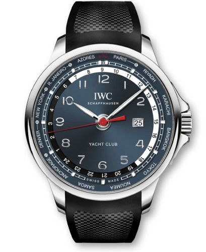 IWC IW3266-06 : Portugieser Yacht Club Worldtimer Stainless Steel / Solaris