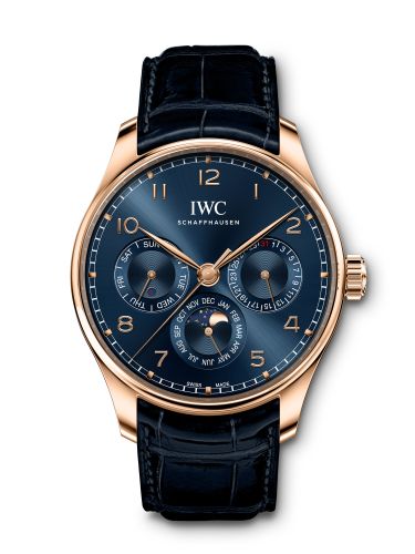 IWC IW3442-05 : Portugieser Perpetual Calendar 42 Red Gold / Blue / Boutique Edition