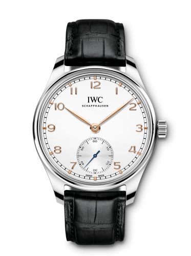 IWC IW3583-03 : Portugieser Automatic 40 Stainless Steel / Silver / Alligator