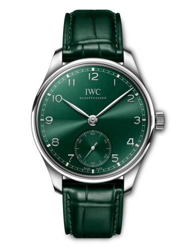 IWC IW3583-10 : Portugieser Automatic 40 Stainless Steel / Green