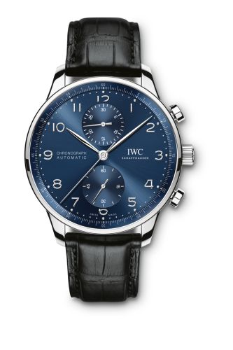 IWC IW3716-06 : Portugieser Chronograph Stainless Steel / Blue