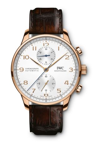 IWC IW3716-11 : Portugieser Chronograph Red Gold / Silver