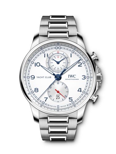 IWC IW3907-02 : Portugieser Yacht Club Chronograph Stainless Steel / Silver / Bracelet