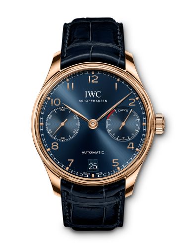 IWC IW5007-13 : Portugieser Automatic 5007 Red Gold / Blue / Boutique Edition