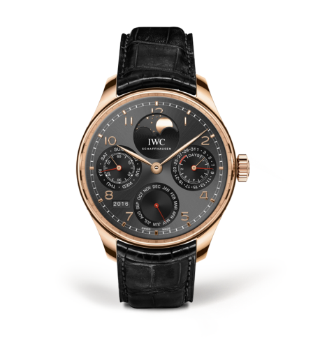 IWC IW5033-08 : Portugieser Perpetual Calendar Single Moon Red Gold / Dubail