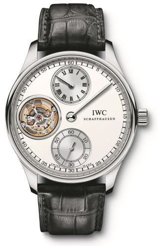 IWC IW5446-01 : Portugieser Regulateur Tourbillon Platinum / Silver