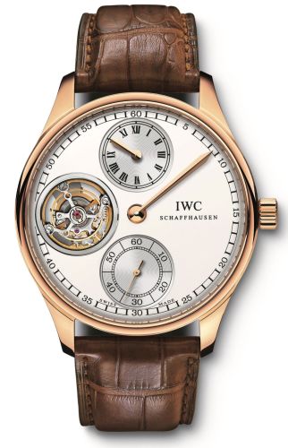 IWC IW5446-02 : Portugieser Regulateur Tourbillon Rose Gold / Silver