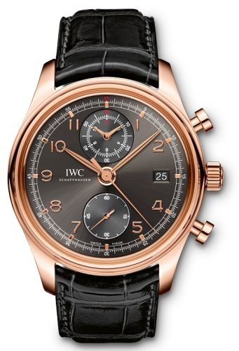 IWC IW3904-05 : Portuguese Chronograph Classic Red Gold / Ardoise