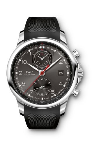 IWC IW3905-03 : Portuguese Yacht Club Chronograph 43.5 Stainless Steel / Ardoise