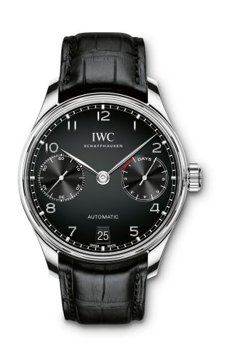 IWC IW5007-03 : Portugieser Automatic 5007 Stainless Steel / Black