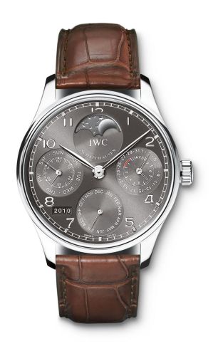 IWC IW5023-03 : Portugieser Perpetual Calendar 5023 White Gold / Ardoise 