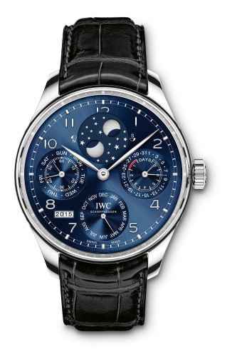 IWC IW5034-01 : Portugieser Perpetual Calendar Double Moon White Gold / Blue