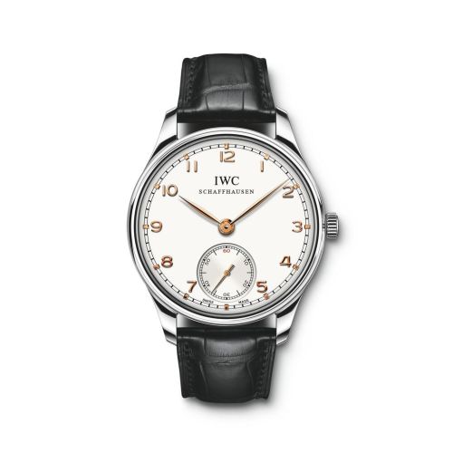 IWC IW5454-08 : Portuguese Hand-Wound Silver