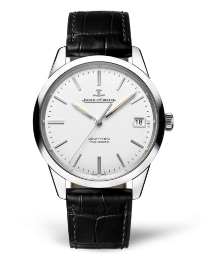 Jaeger-LeCoultre 8018420 : Geophysic True Second Stainless Steel / Silver / Alligator