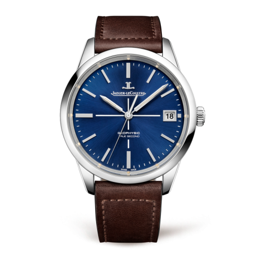 Jaeger-LeCoultre 8018480 : Geophysic True Second Stainless Steel / Blue