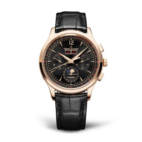 Jaeger-LeCoultre Q413257J : Master Control Chronograph Calendar Pink Gold / Black / Alligator
