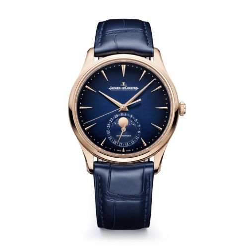 Jaeger-LeCoultre 1362580 : Master Ultra Thin Moon Pink Gold / Gradient Blue