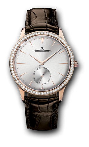 Jaeger-LeCoultre 1272501 : Master Ultra Thin Small Second Pink Gold Diamond