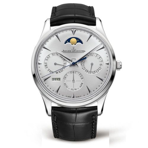 Jaeger-LeCoultre 130842J : Master Ultra Thin Perpetual Stainless Steel / Silver / Boutique Edition