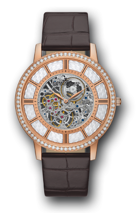 Jaeger-LeCoultre 1342501 : Master Ultra Thin Squelette Red Gold Diamond