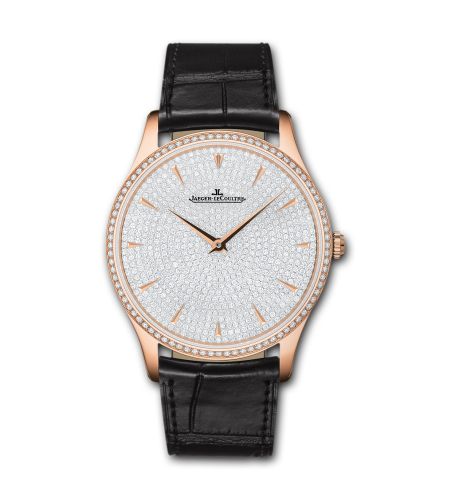 Jaeger-LeCoultre 1352507 : Master Ultra Thin Pink Gold Diamond