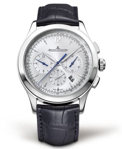 Jaeger-LeCoultre 1538420 : Master Chronograph Stainless Steel / Silver / Alligator