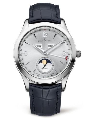 Jaeger-LeCoultre 1558420 : Master Calendar Stainless Steel / Silver / Alligator